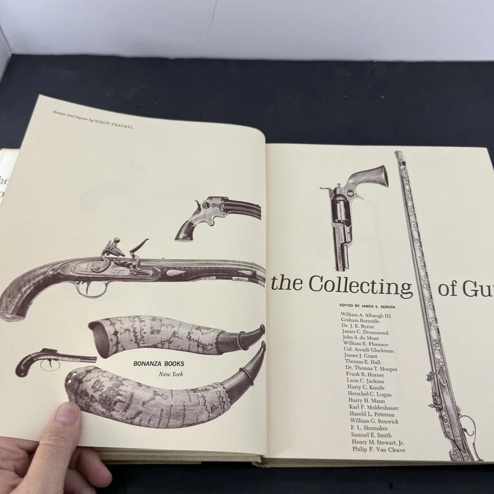 The Collecting of Guns Hardcover By James Serven 1960S VINTAGE